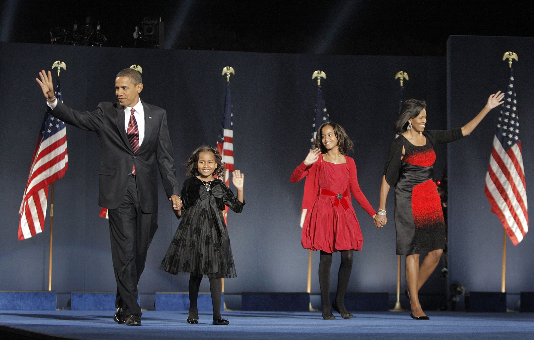 The Obamas, 2008